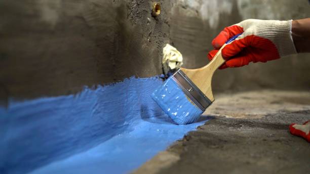 SJ Waterproofing Pros commercial waterproofing team near Lakeland, MI