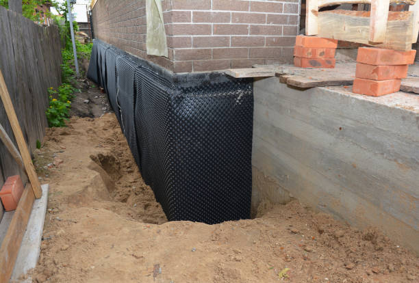 Expert waterproofing evaluation at a Lakeland, MI property
